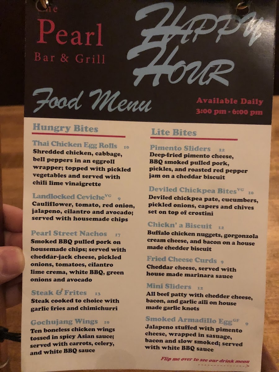 Menu The Pearl Bar & Grill-6